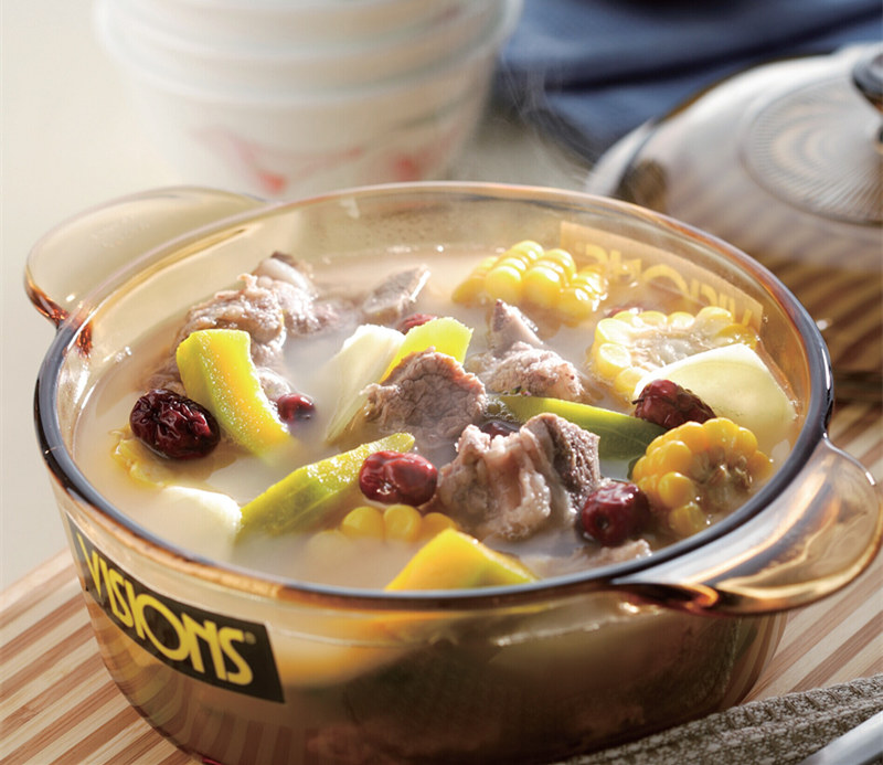 南瓜玉米煲猪骨