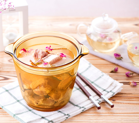 玫瑰虫草炖排骨