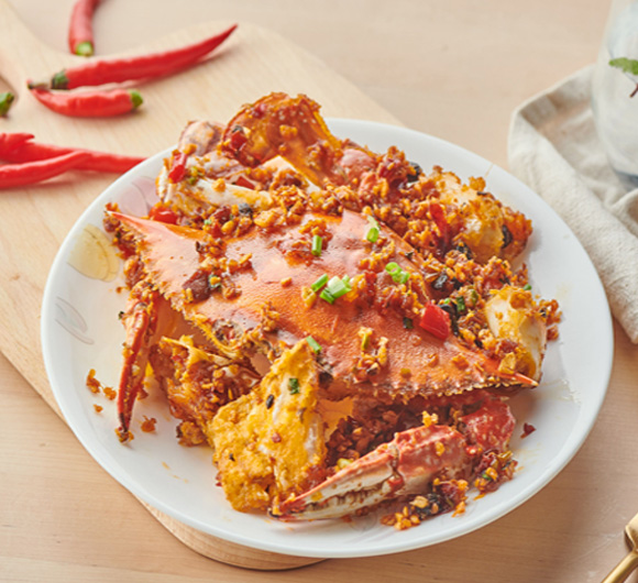桥底炒蟹