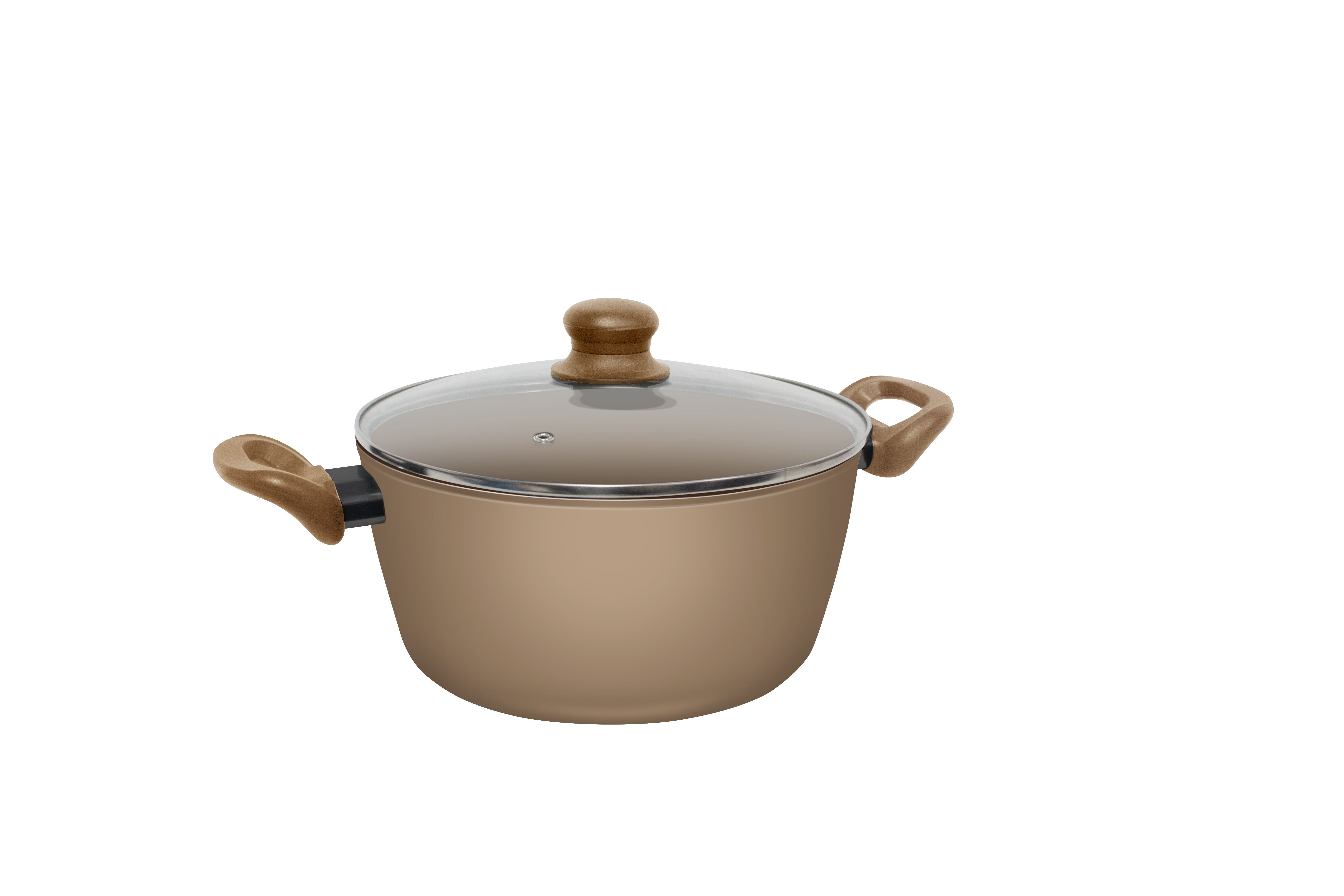 VISIONS 不粘汤锅带盖24厘米